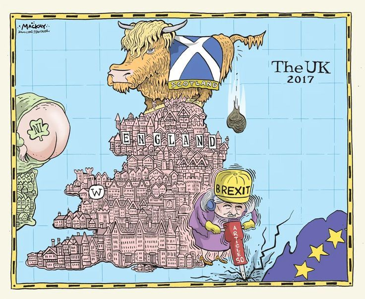 The UK 2017 – Ein Riss, ein Hintern, ein Rind … Brexit